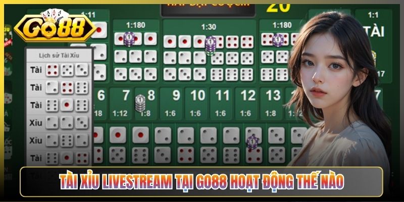 Tài Xỉu Livestream Tại Go88 Hoạt Động Thế Nào