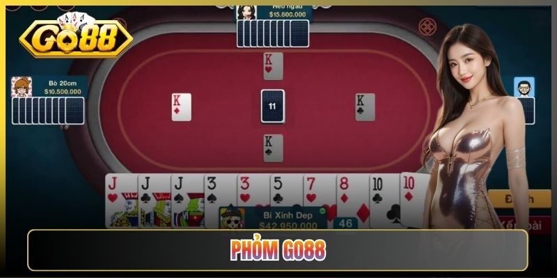 Phỏm Go88 Game Tá Lả Cân Não Cho Anh Em Mê Tính Toán